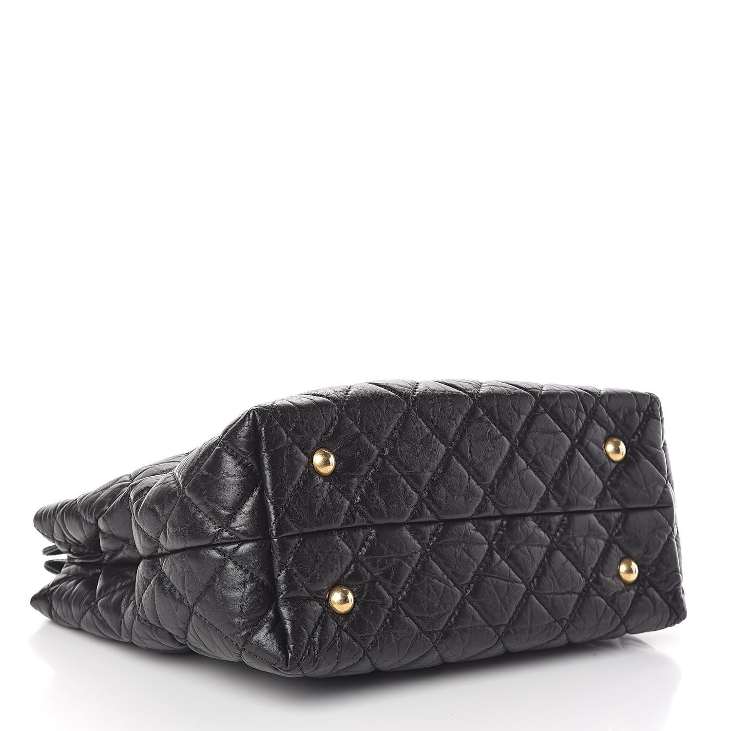 Chanel Aged Calfskin Reissue 2.55 Tote Black 4 of 10