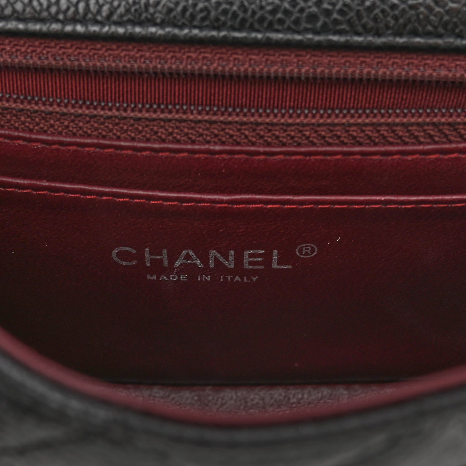 Chanel Caviar Quilted Mini Rectangular Flap Black 6 of 12