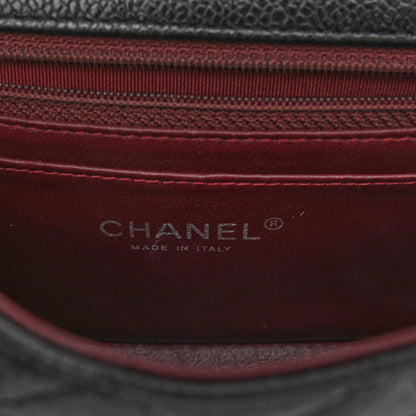 Chanel Caviar Quilted Mini Rectangular Flap Black 6 of 12