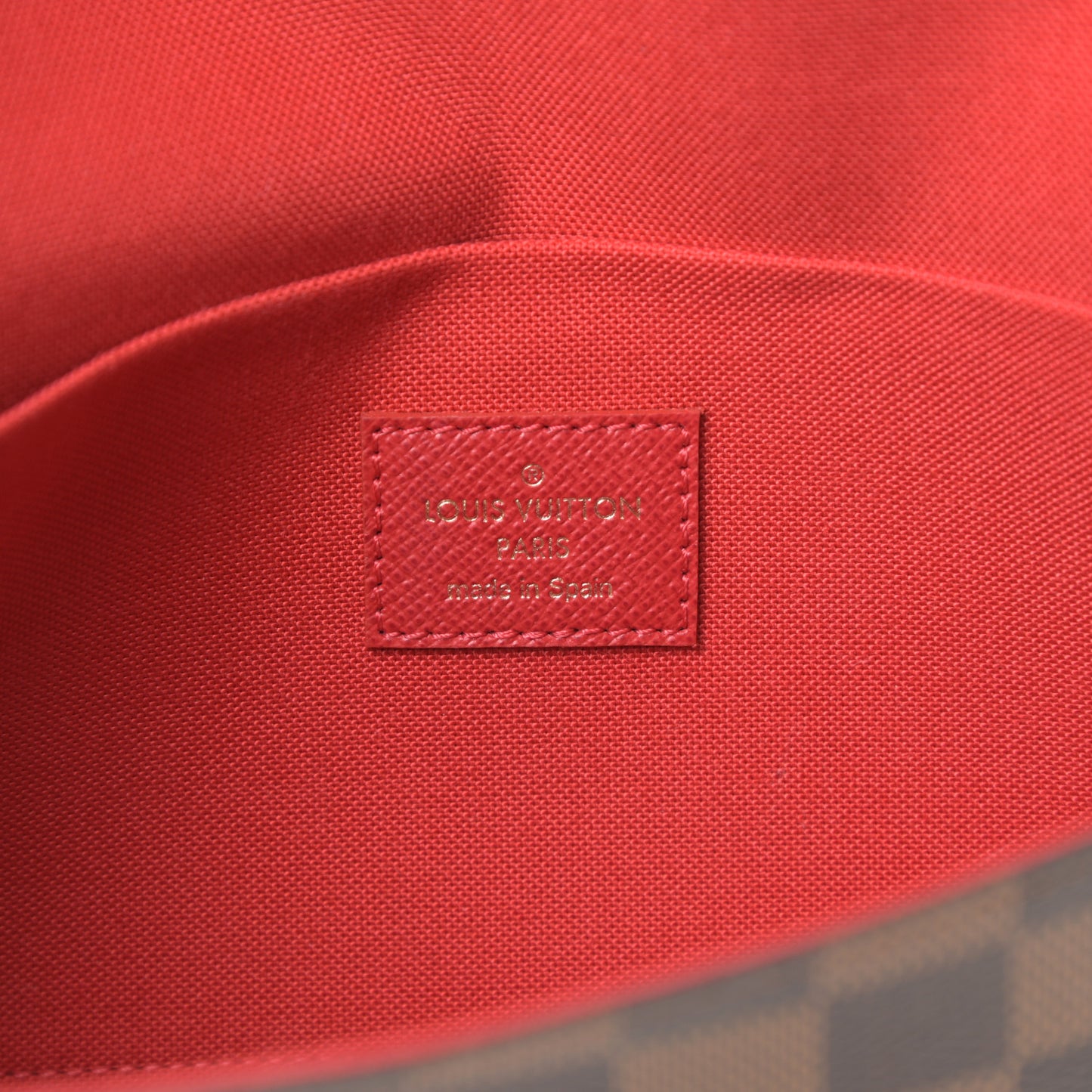 Damier Ebene Pochette Felicie Chain Wallet