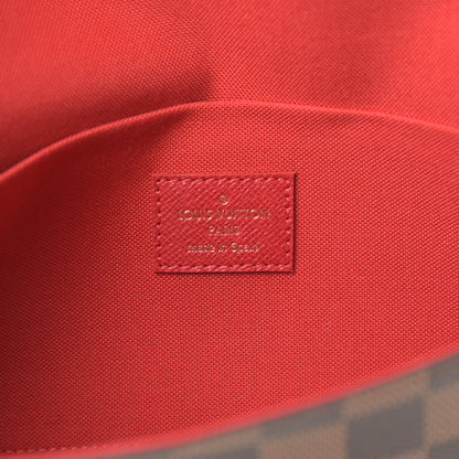 Louis Vuitton Damier Ebene Pochette Felicie Chain Wallet 6 of 12