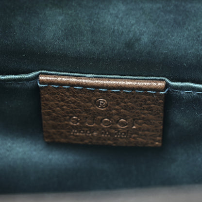 Gucci GG Supreme Monogram Web Small Ophidia Chain Shoulder Bag Brown 7 of 14
