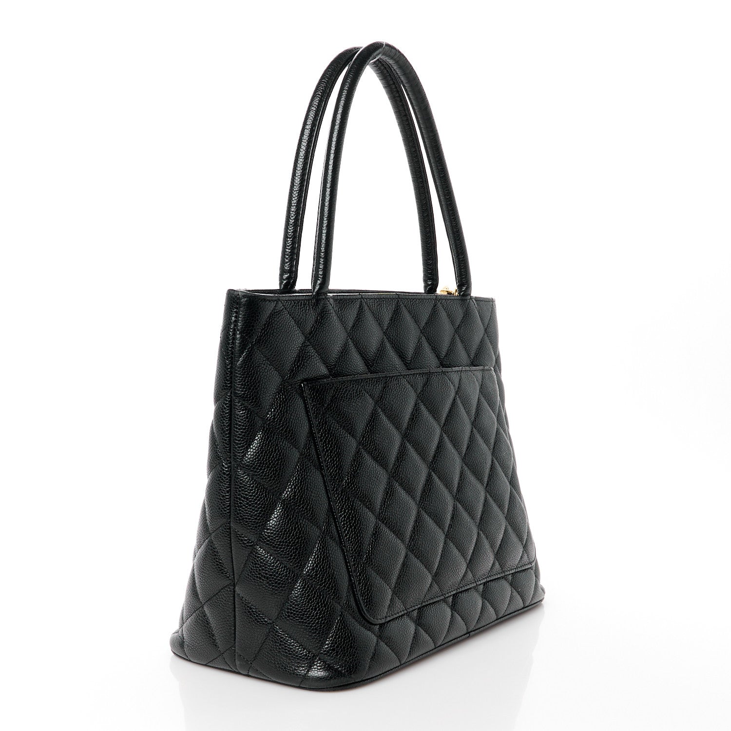 Chanel Caviar Quilted Medallion Tote Black 3 of 11