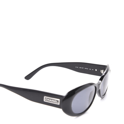 Chanel Logo Sunglasses 5119 Black 5 of 8