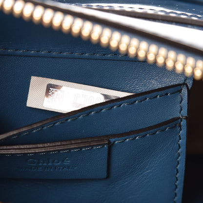 Chloe Glossy Lambskin Small Roy Bag Vinyl Blue 8 of 9