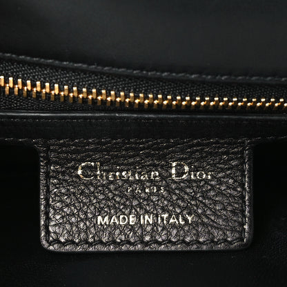 Christian Dior Calfskin Cannage Small Caro Bag Black 6 of 9