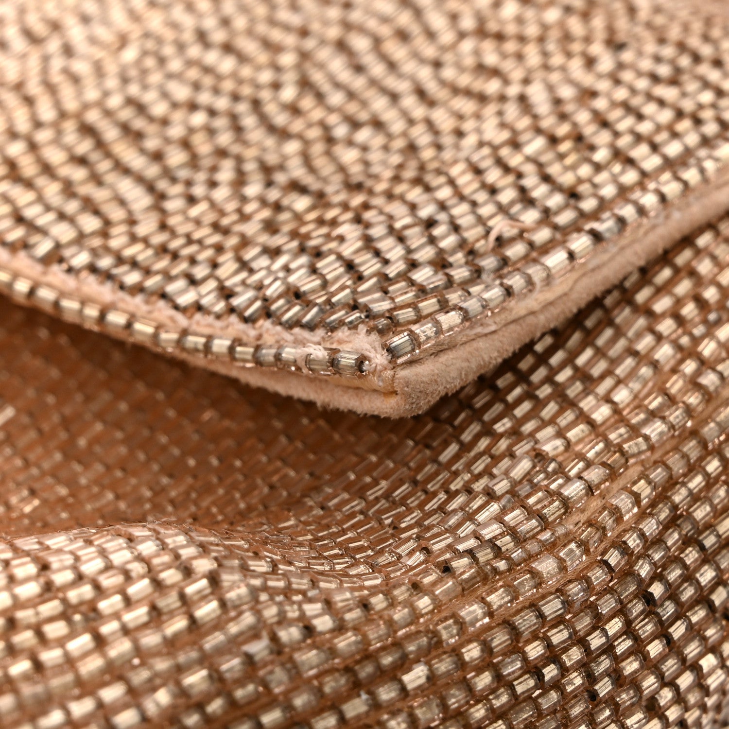 Fendi Beaded Baguette Beige 12 of 15