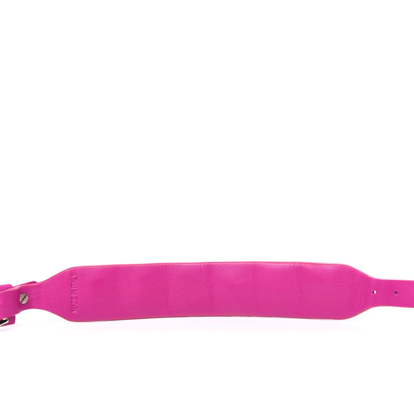 Calfskin Macro Rockstud Bracelet Pink