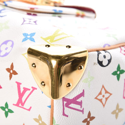 Louis Vuitton Monogram Multicolor Speedy 30 White 13 of 15