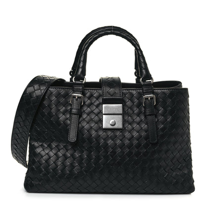 Bottega Veneta Nappa Intrecciato Small Roma Black 1 of 12