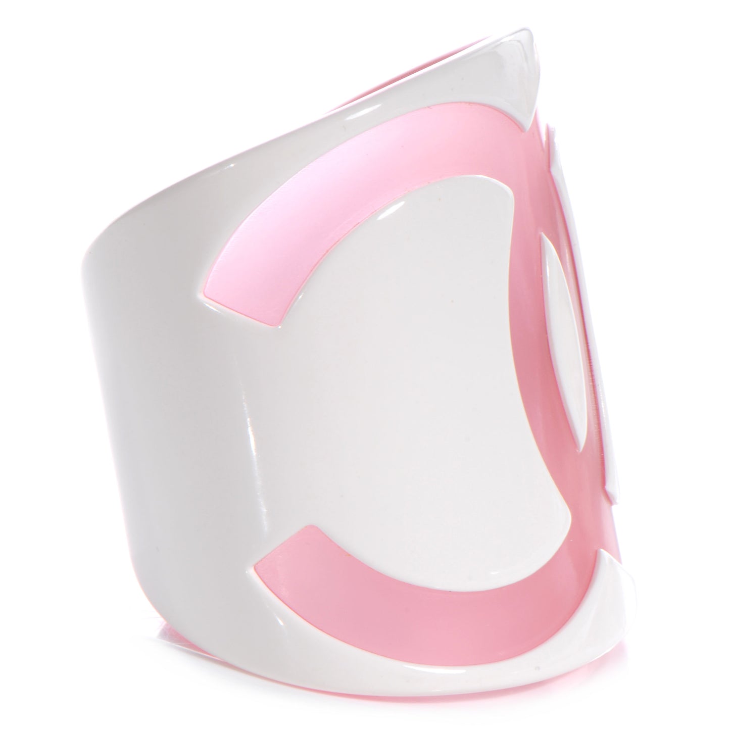 Resin CC Cuff White Pink XS