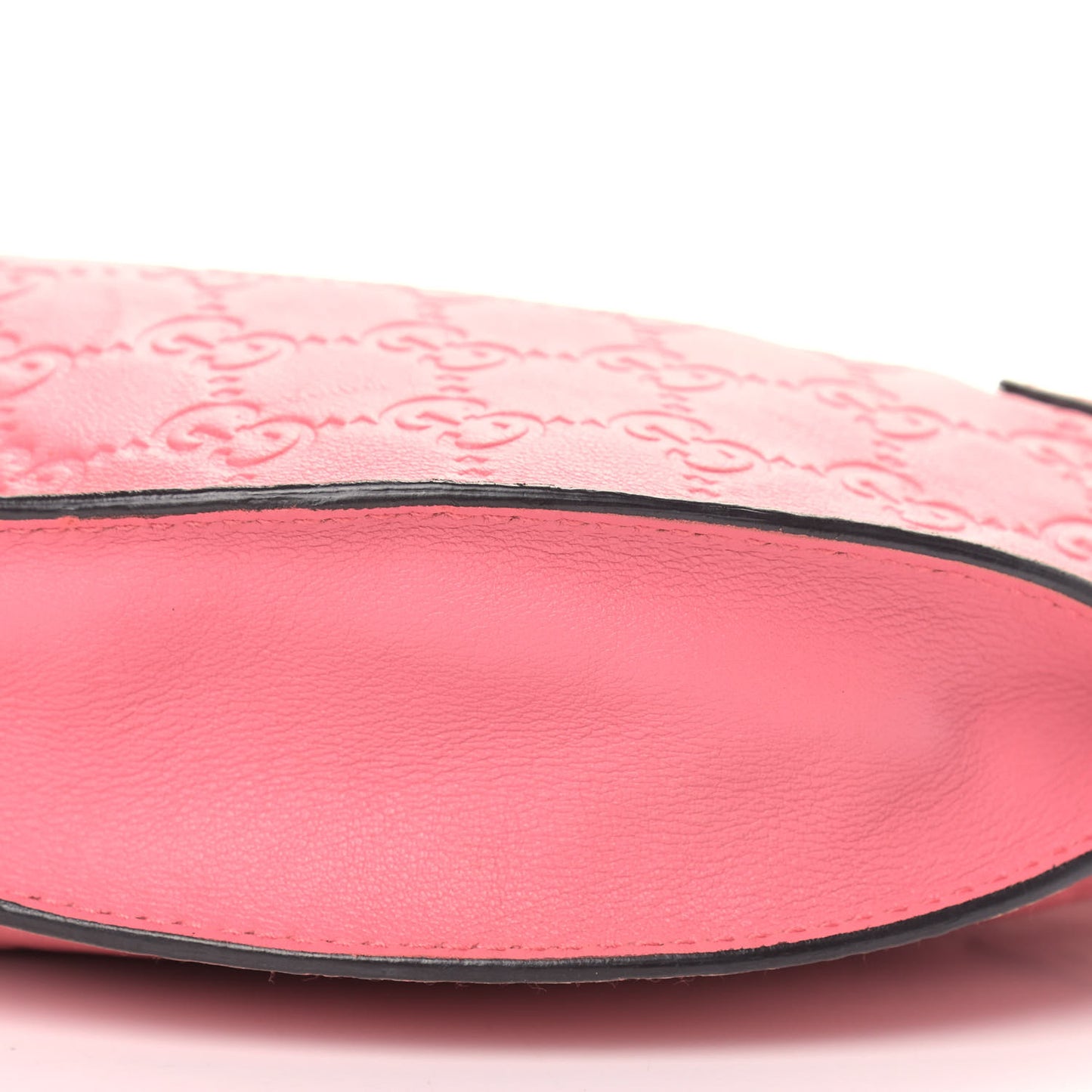 Guccissima Half Moon Hobo Sushi Pink