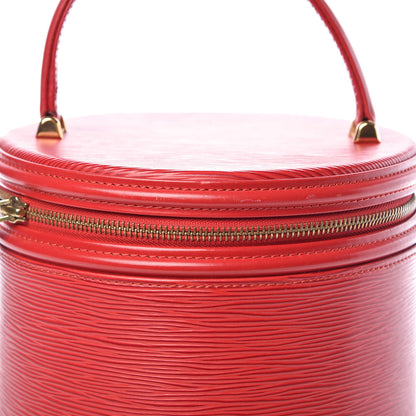 Louis Vuitton Epi Cannes Castillan Red 11 of 12