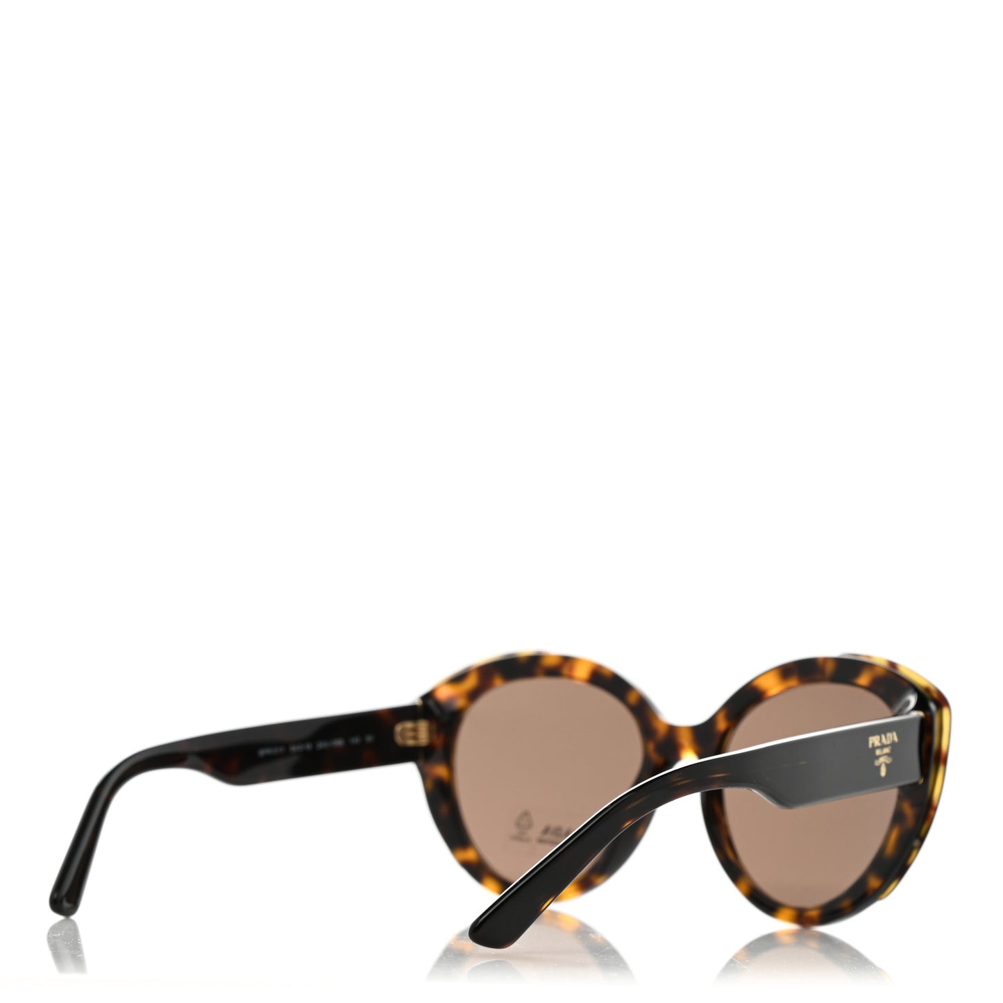 Round Sunglasses SPR 01Y Tortoise