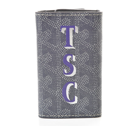 Goyard Goyardine Saint Michel 6 Key Holder Grey 9 of 10
