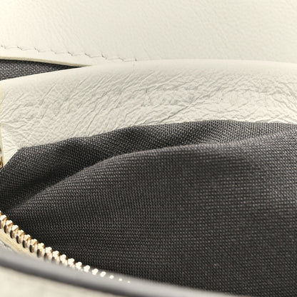 Fendi Nappa FF 1974 Embossed Baguette White 7 of 9
