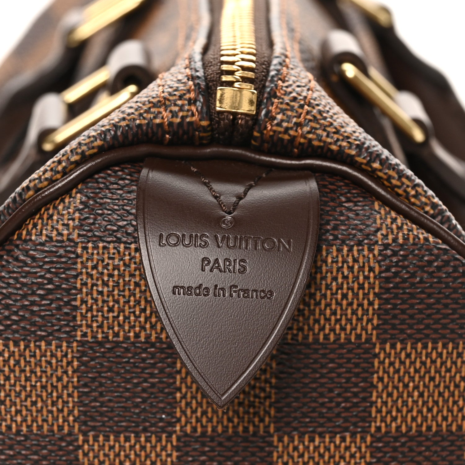 Louis Vuitton Damier Ebene Speedy 25 6 of 10