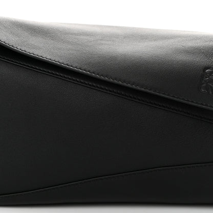 Loewe Calfskin Puzzle Hobo Black 7 of 9