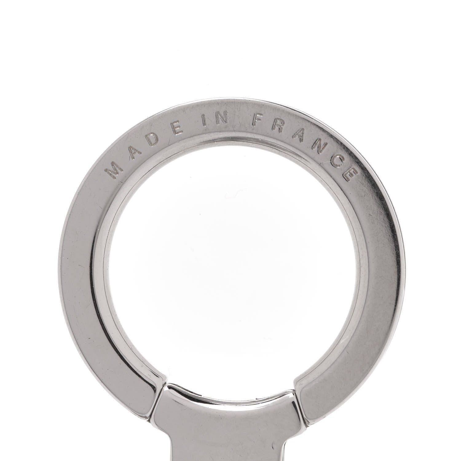 Louis Vuitton Pochette Extender Key Ring Silver 4 of 5