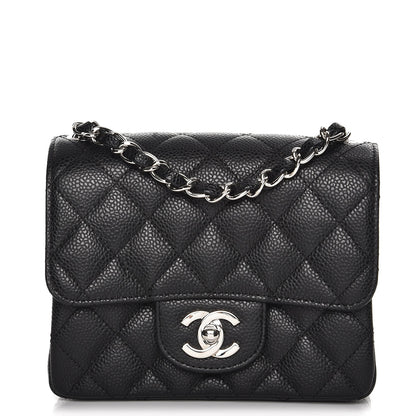 Chanel Caviar Quilted Mini Square Flap Black 1 of 8