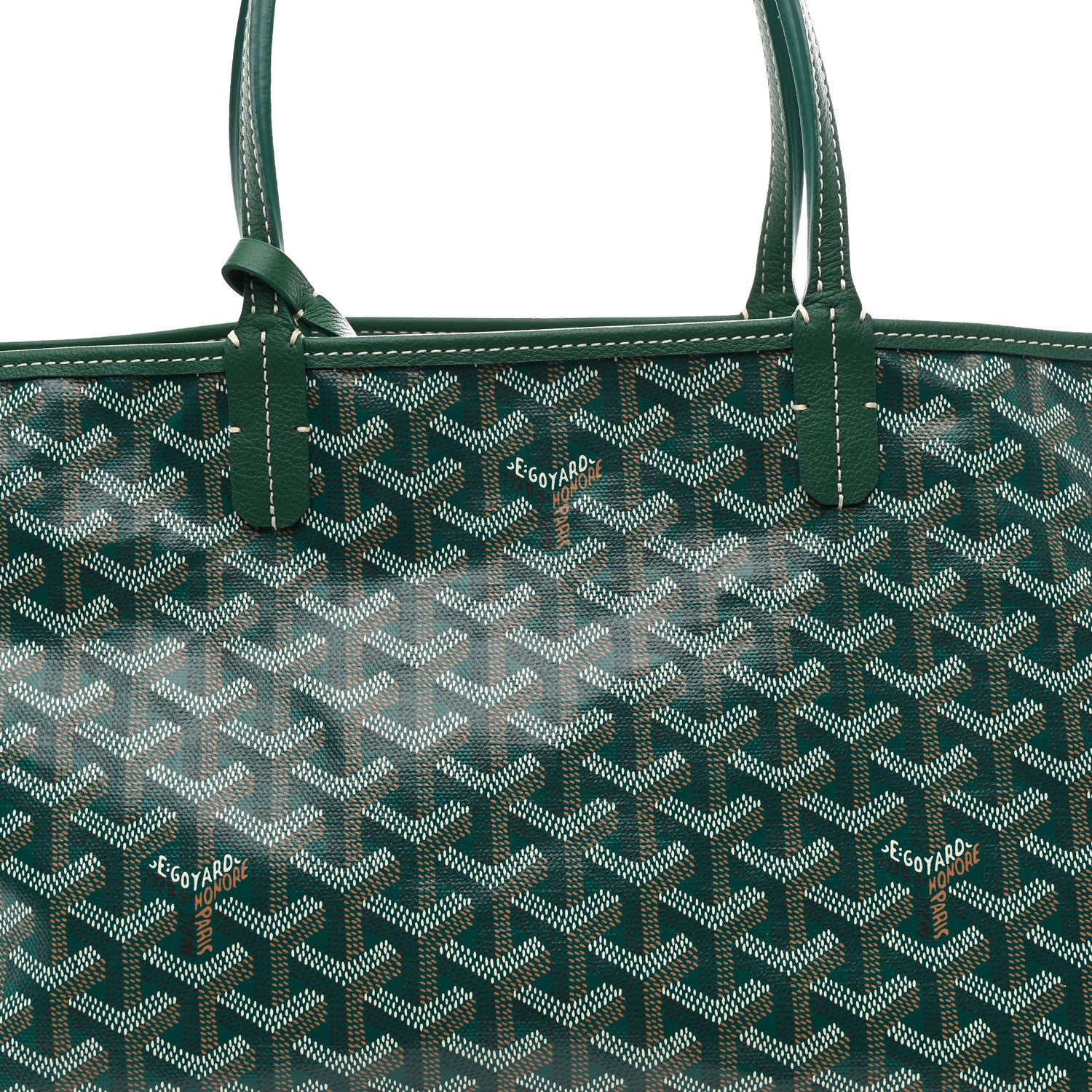 Goyard Goyardine Saint Louis PM Green 10 of 12