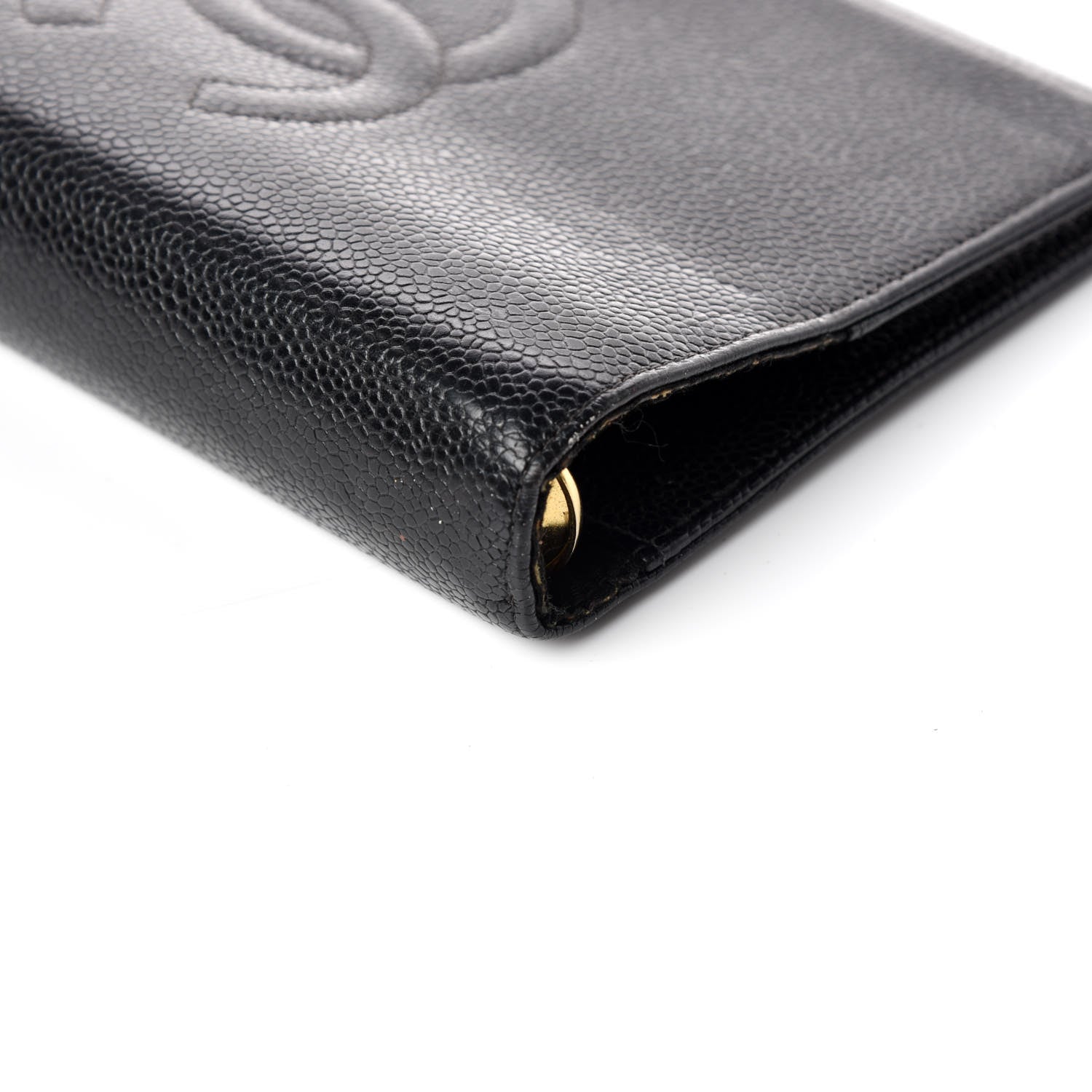 Chanel Caviar CC Medium Ring Agenda Planner Black 5 of 12