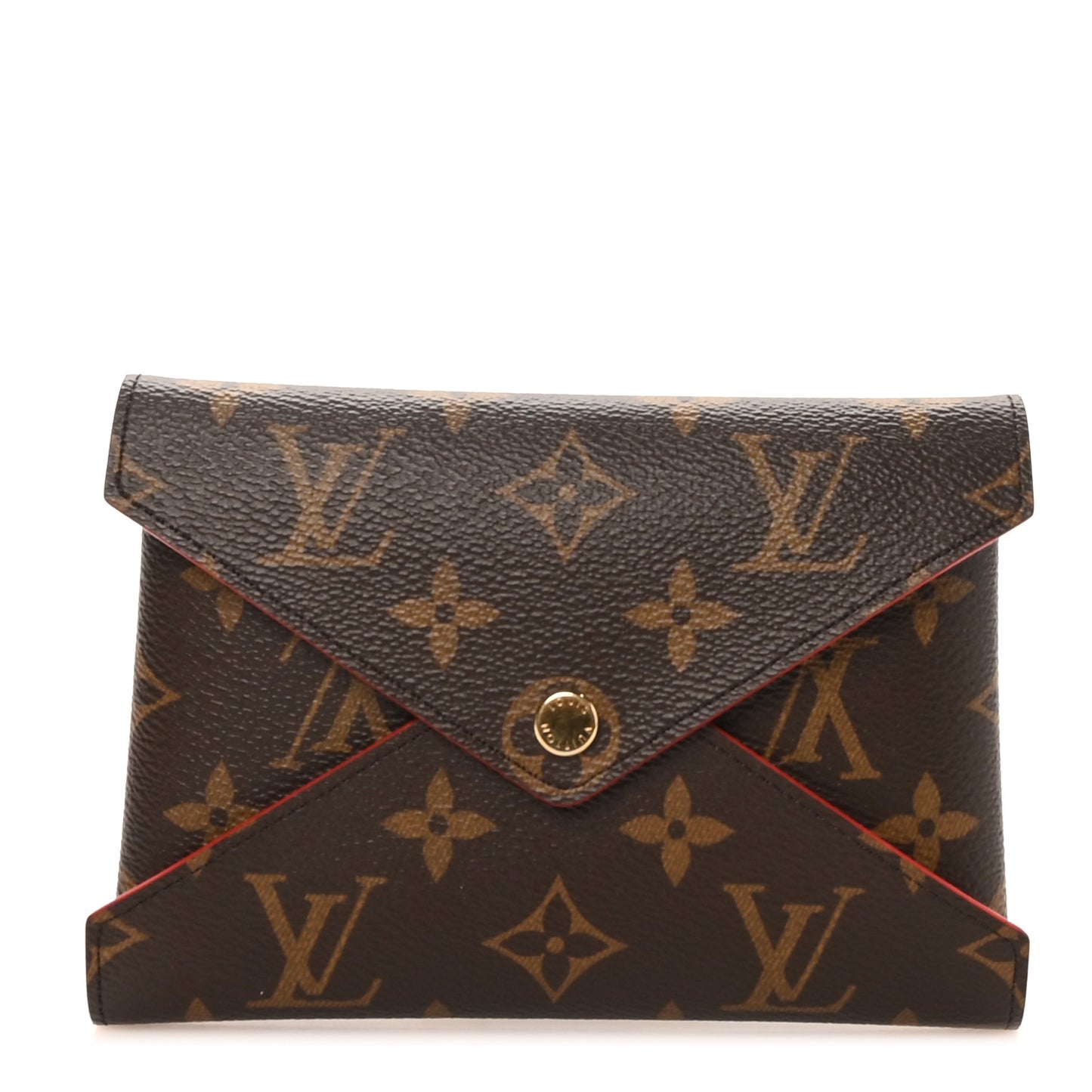 Monogram Medium Kirigami Pochette Insert Coquelicot