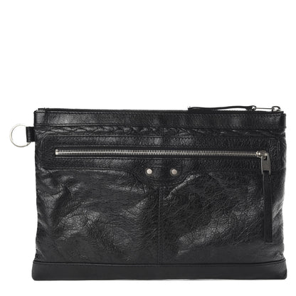 Balenciaga Agneau Arena Classic Hardware Medium Clip Black 1 of 8