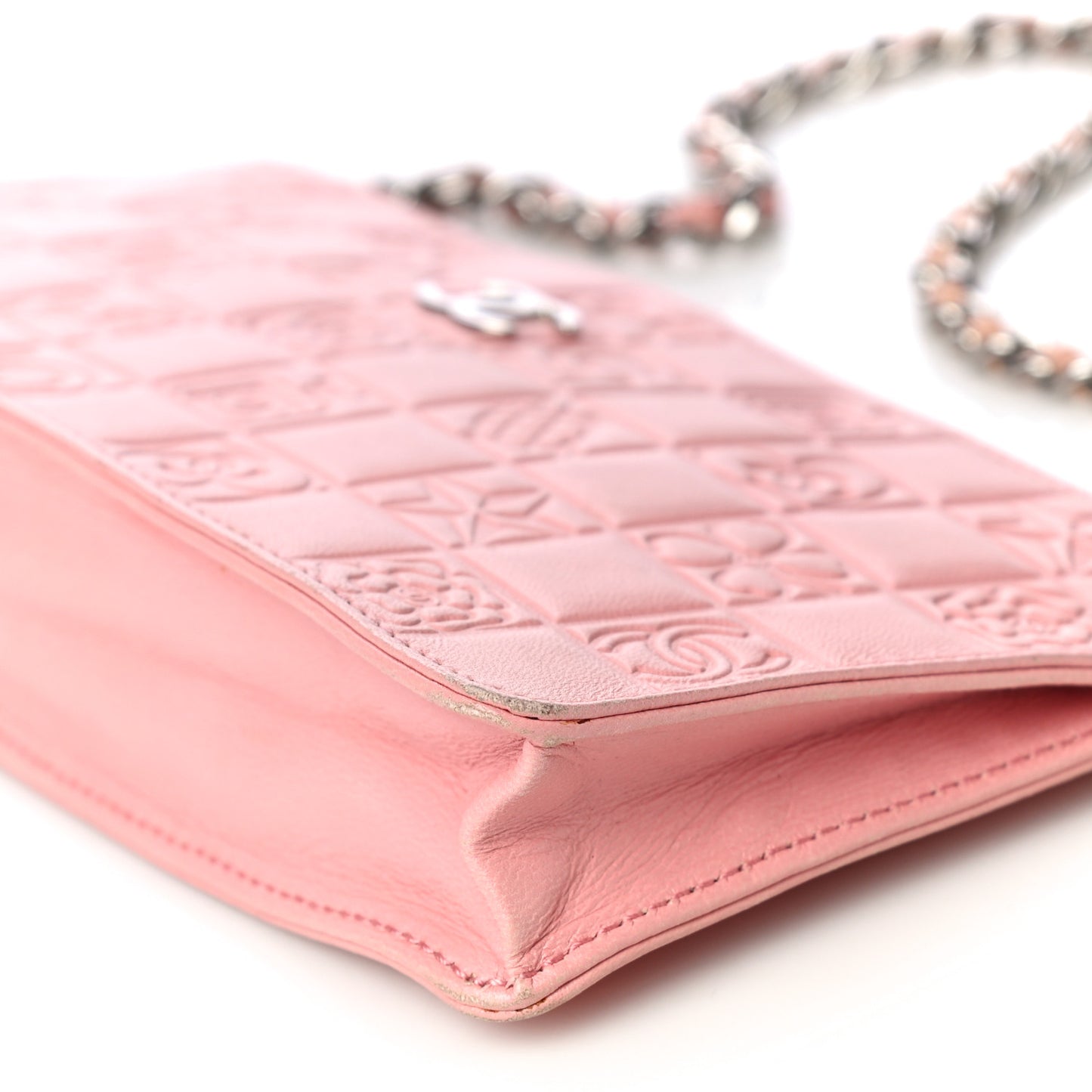 Lambskin Precious Symbols Pochette Pink