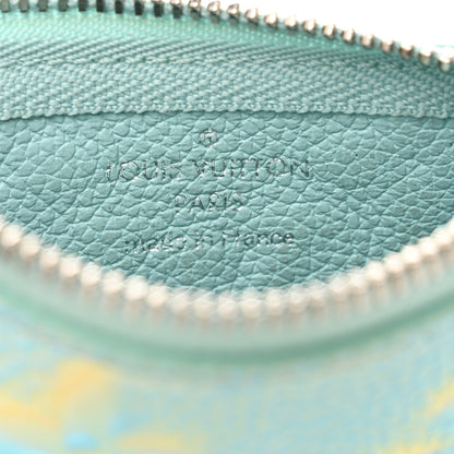 Louis Vuitton Empreinte Monogram Summer Stardust Key Pouch Water Green 6 of 7