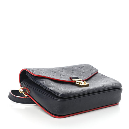 Louis Vuitton Empreinte Pochette Metis Marine Rouge 4 of 9