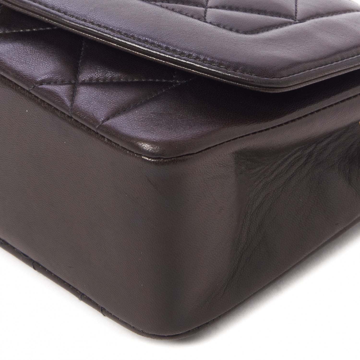 Chanel Lambskin Quilted Small Single Flap Black 4 of 9
