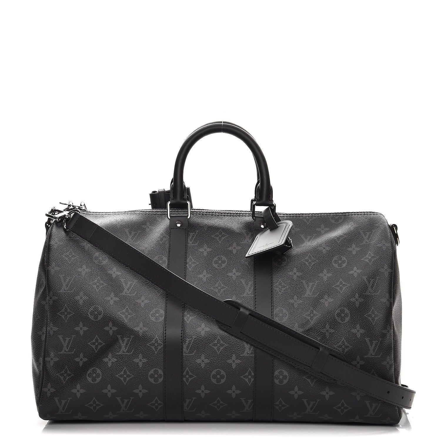 Louis Vuitton Monogram Eclipse Keepall Bandouliere 45 1 of 7
