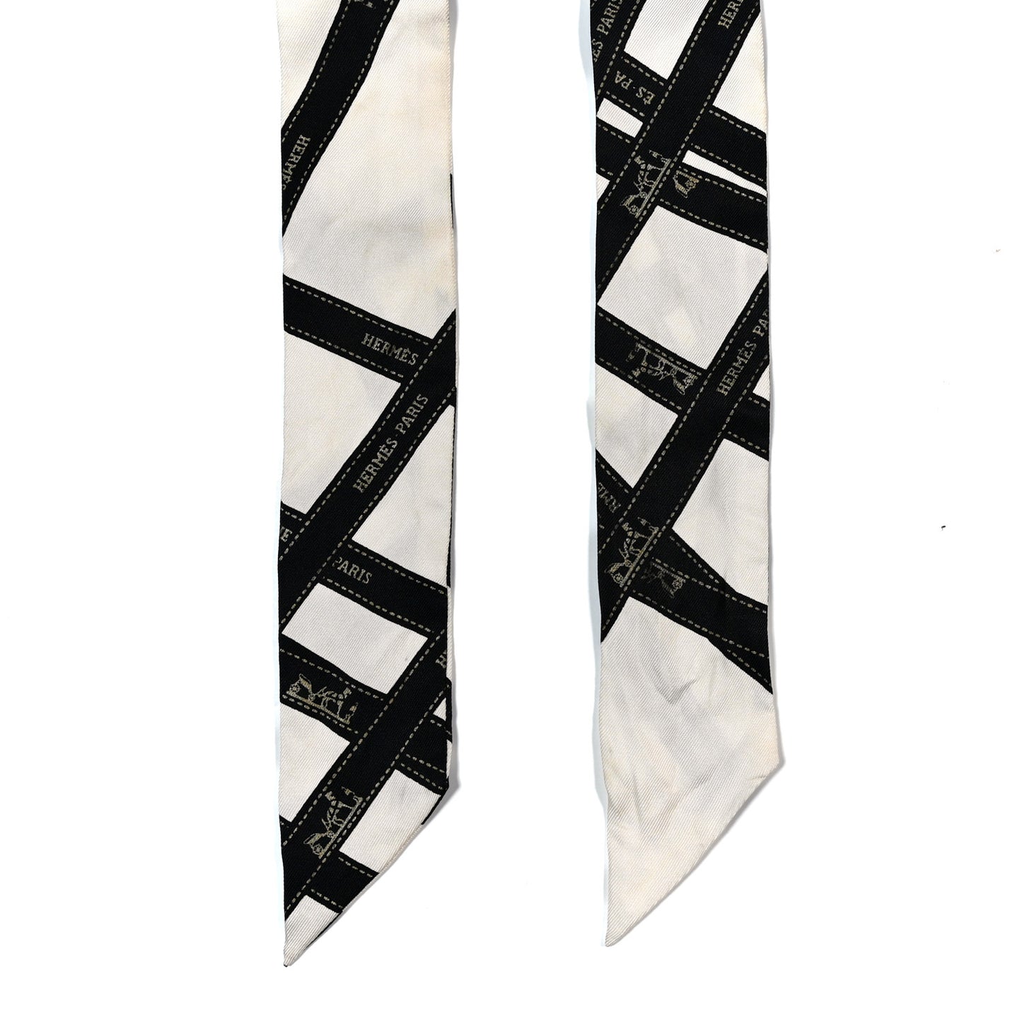 Silk Bolduc Twilly White Black