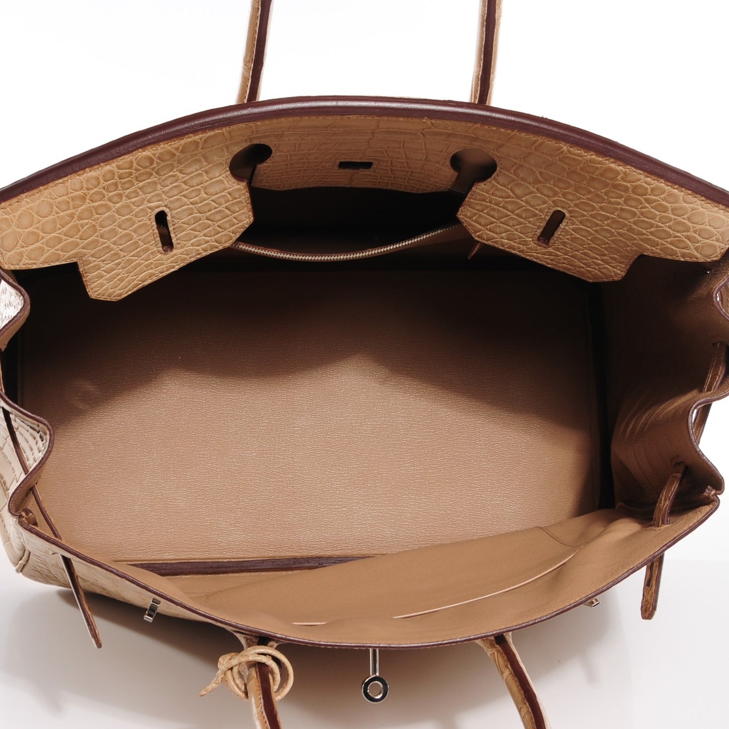 Matte Alligator Birkin 35 Poussiere