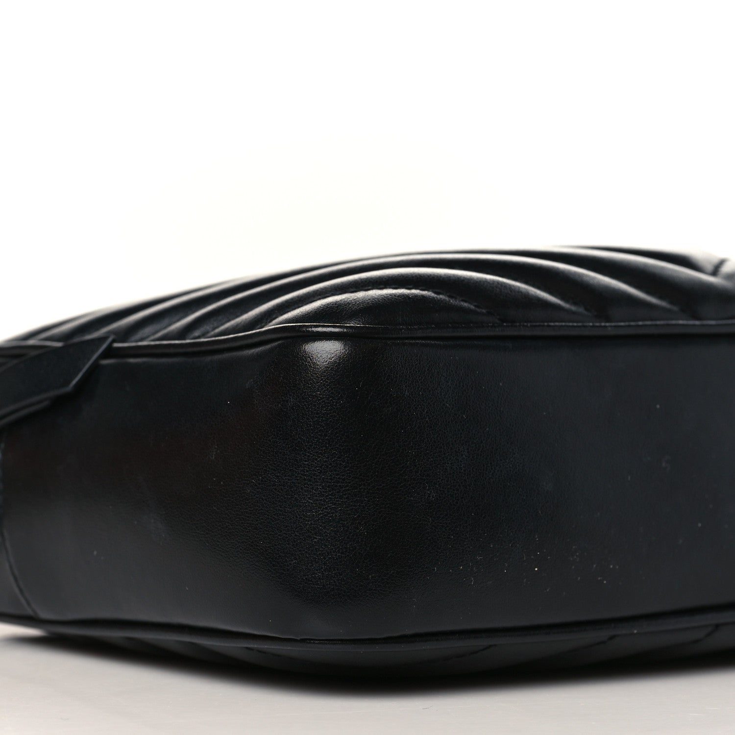 Saint Laurent Calfskin Matelasse Monogram Lou Camera Bag Black 7 of 9
