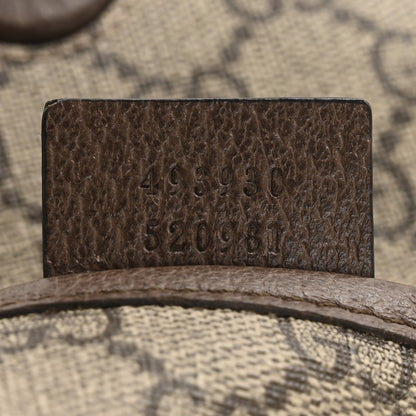 Gucci GG Supreme Monogram Neo Vintage Web Belt Bag Brown 7 of 12