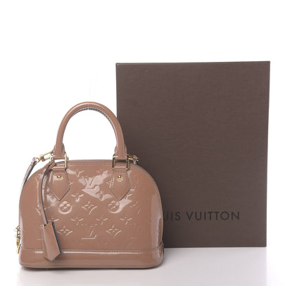 Louis Vuitton Vernis Alma BB Rose Velours 11 of 11