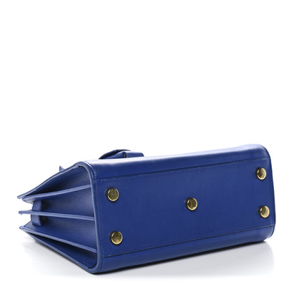 Saint Laurent Calfskin Nano Sac De Jour Royal Blue 4 of 12