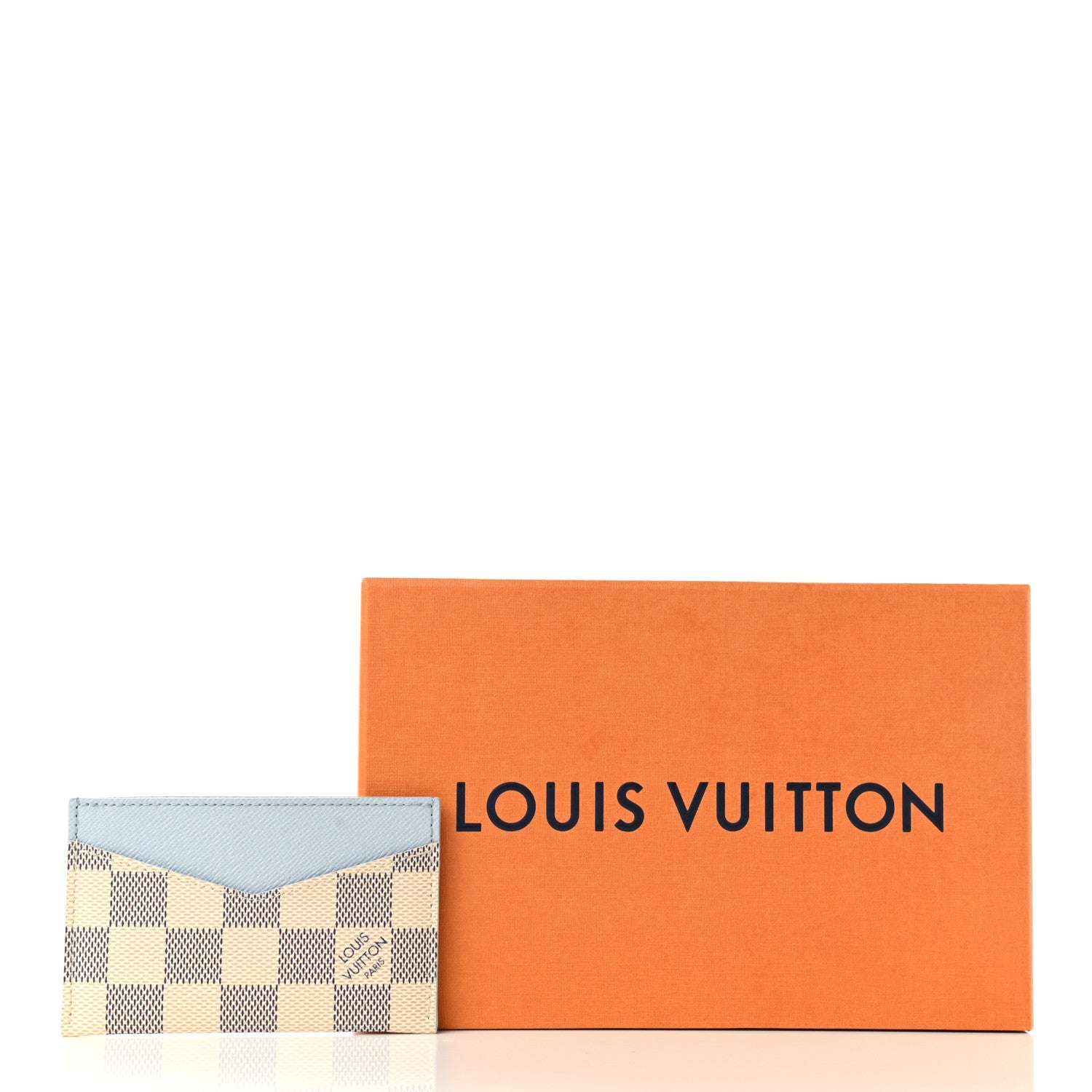 Louis Vuitton Damier Azur Daily Card Holder Olympe Blue 8 of 8