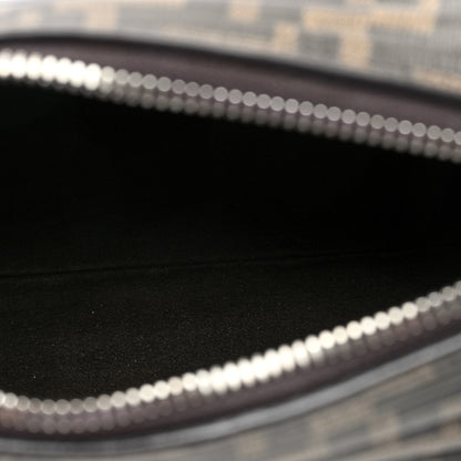 Fendi Glazed Fabric FF Pleated Candy Bag Brown 5 of 10