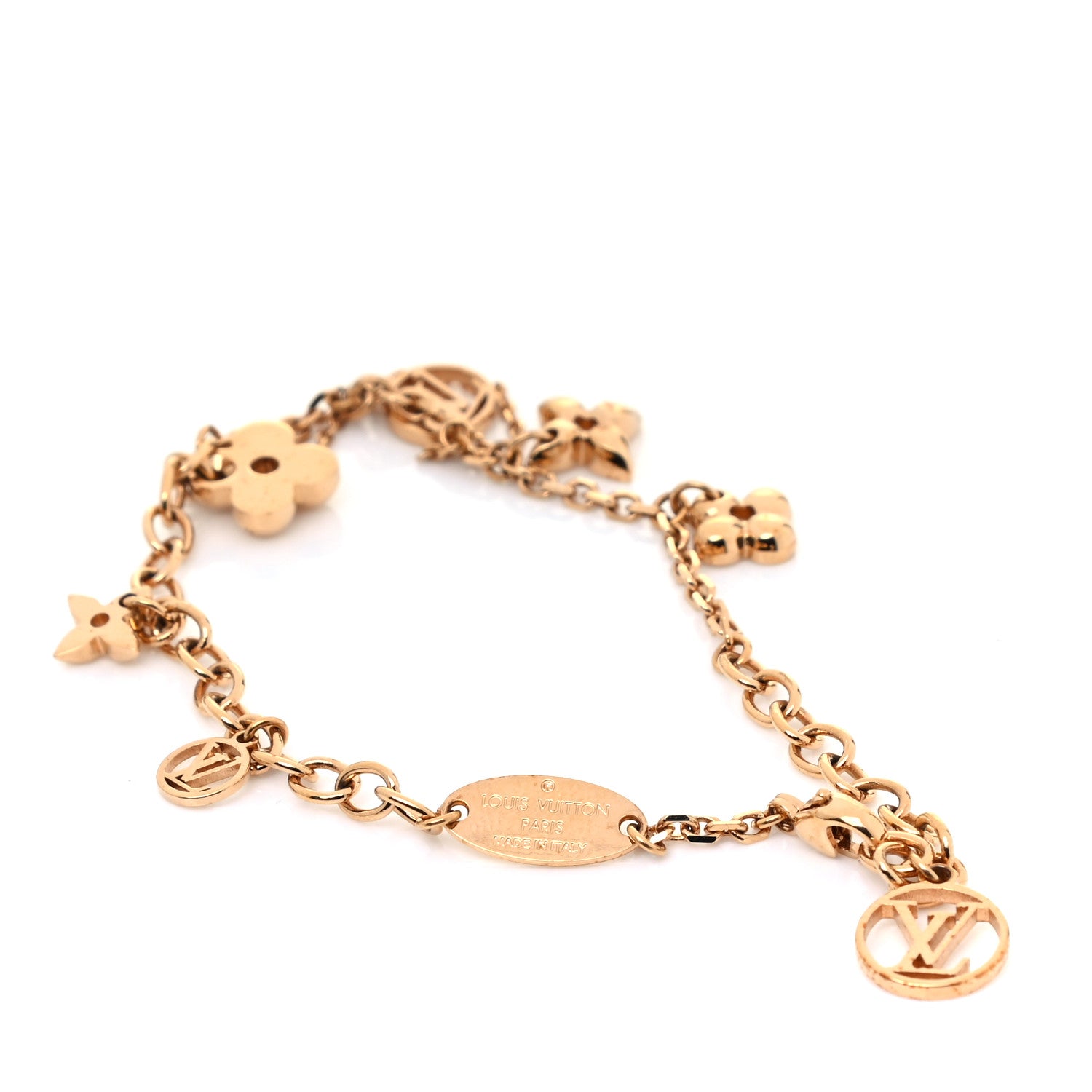 Louis Vuitton Metal Monogram Blooming Supple Bracelet 4 of 6