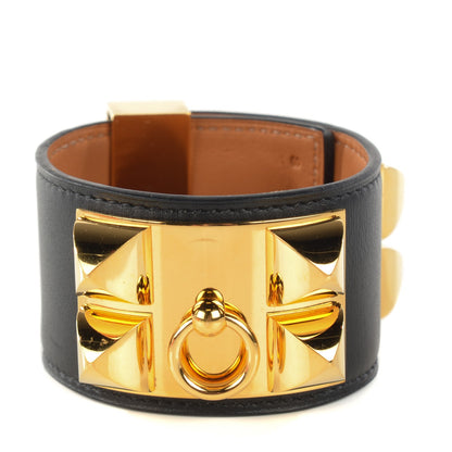 Hermes Box Collier de Chien CDC Bracelet S Black 1 of 7