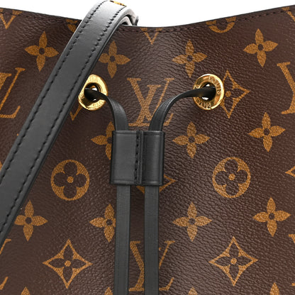 Louis Vuitton Monogram Neonoe MM Black 7 of 9