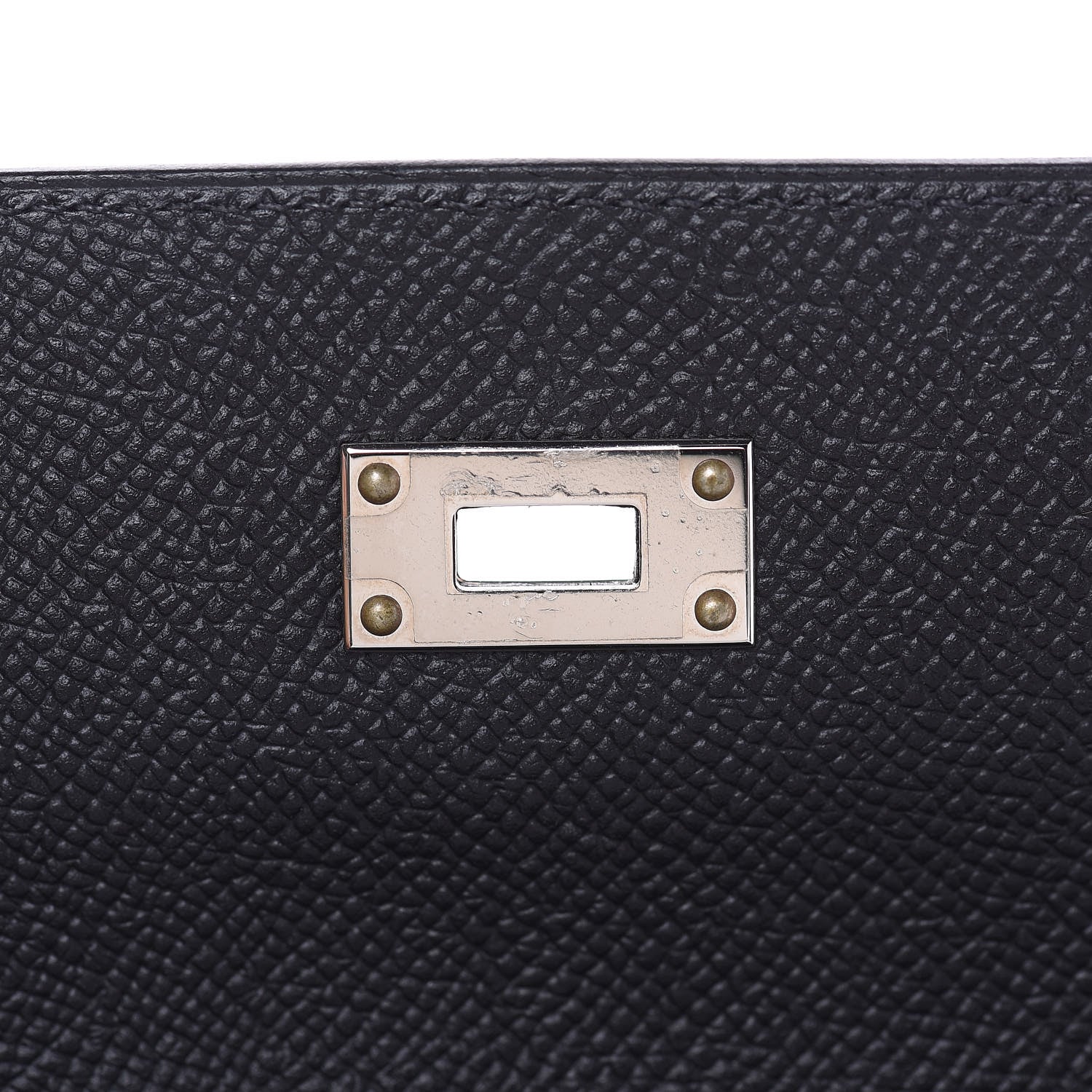 Hermes Epsom Kelly Longue Wallet Black 8 of 17