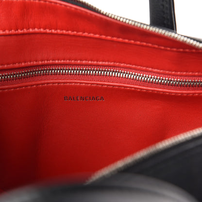 Balenciaga Calfskin XS Triangle Duffle Black 6 of 9