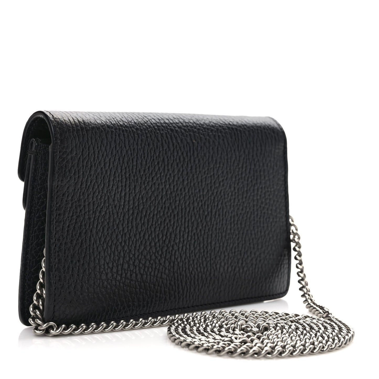 Calfskin Super Mini Dionysus Shoulder Bag Black