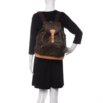 Louis Vuitton Monogram Montsouris GM Backpack 2 of 11