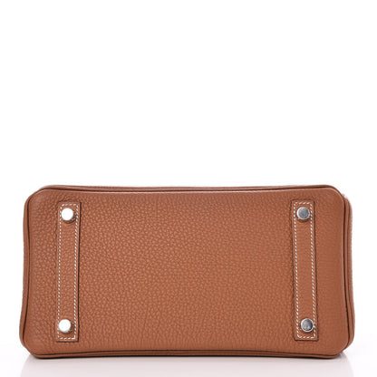 Hermes Togo Birkin 25 Gold 6 of 35