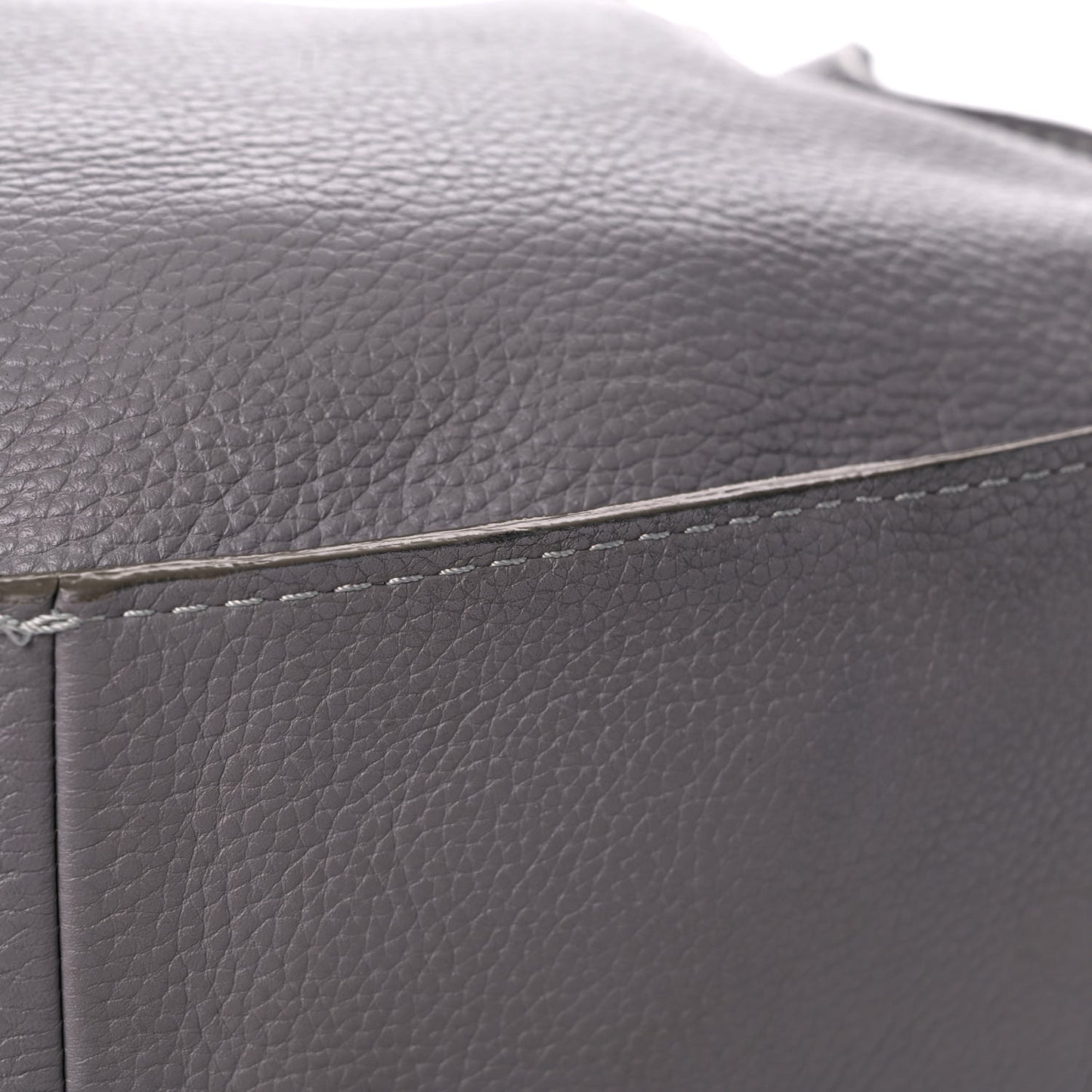 Calfskin Medium Marcie Top Handle Bag Cashmere Grey